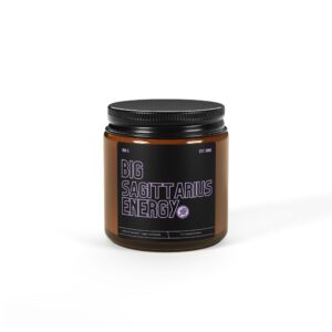 Custom Big Sagittarius Energy Candle