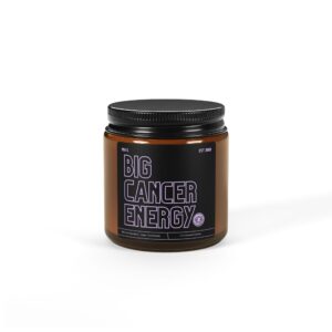 Custom Big Cancer Energy Candle