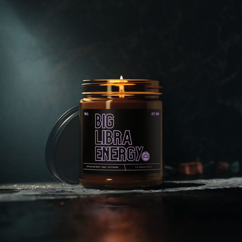Big Libra Energy Candle