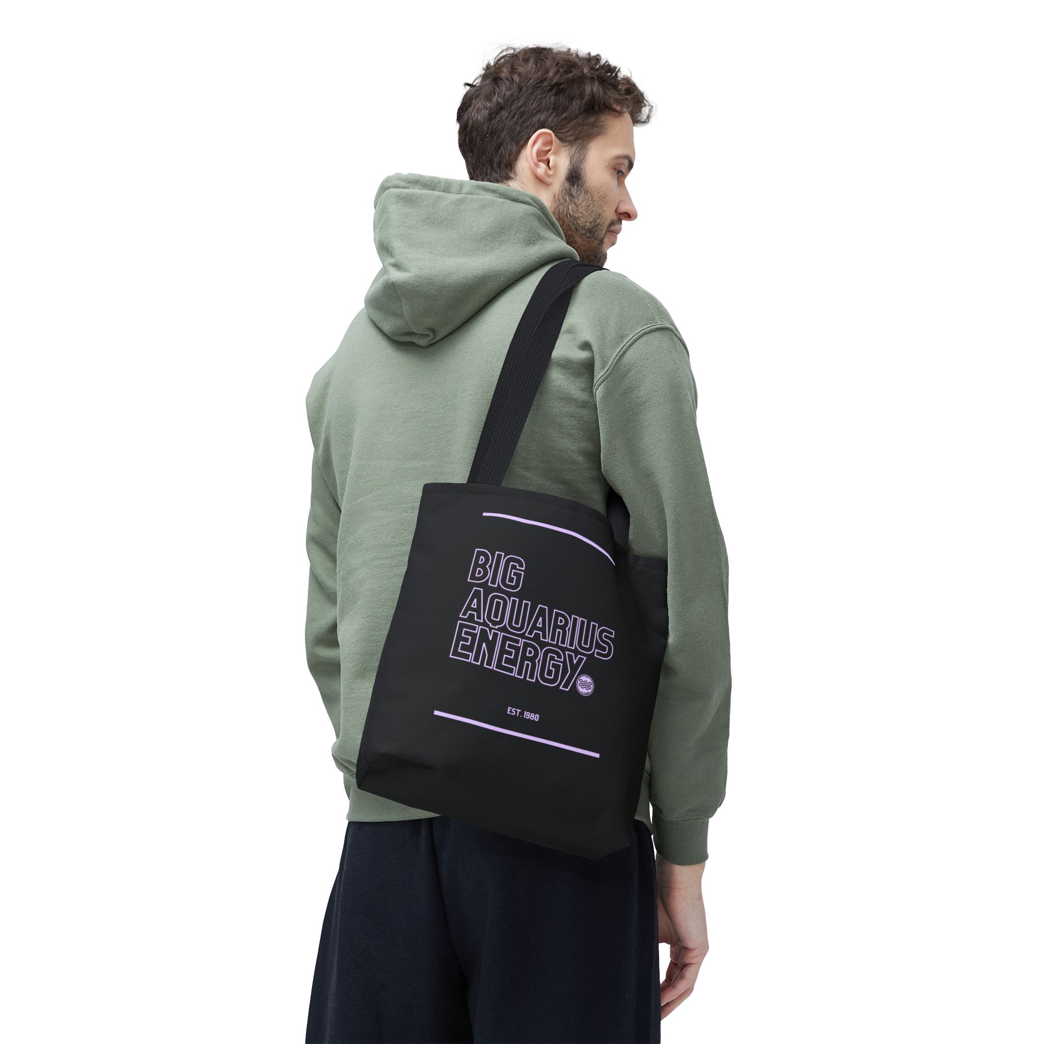 Big Aquarius Energy Tote Bag (Personalized) - Image 6