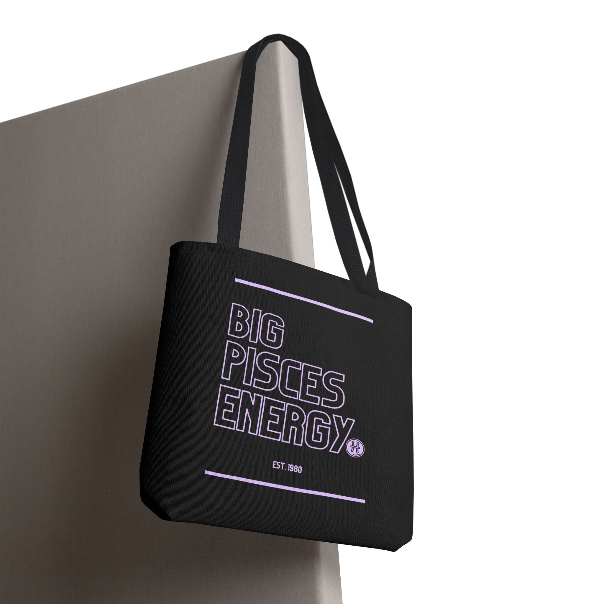 Big Pisces Energy Tote Bag (Personalized) - Image 8