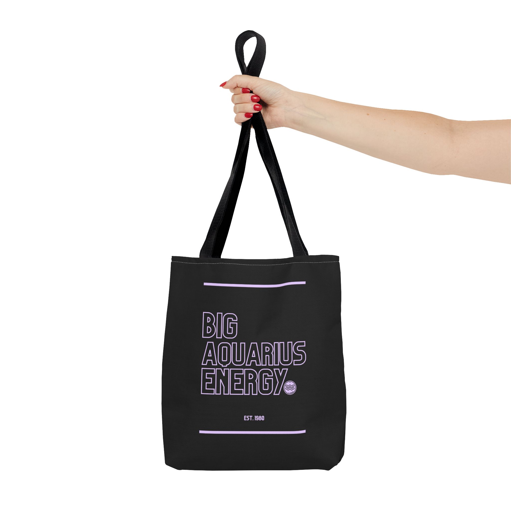 Big Aquarius Energy Tote Bag (Personalized) - Image 4