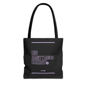 Big Sagittarius Energy Tote Bag (Personalized)