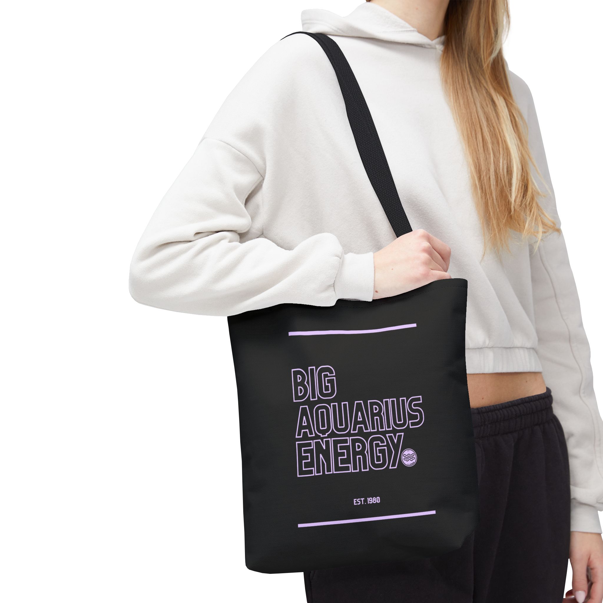 Big Aquarius Energy Tote Bag (Personalized) - Image 7