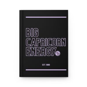 Big Capricorn Energy Journal (Personalized)