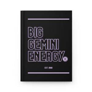 Big Gemini Energy Journal (Personalized)