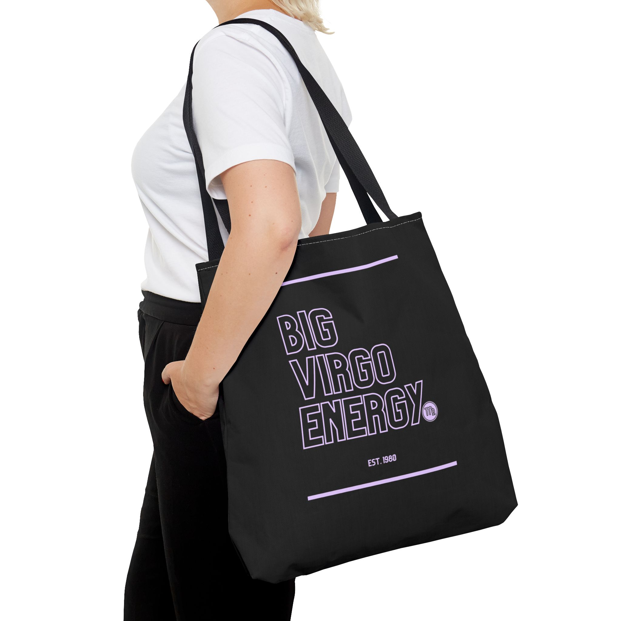 Big Virgo Energy Tote Bag (Personalized) - Image 20