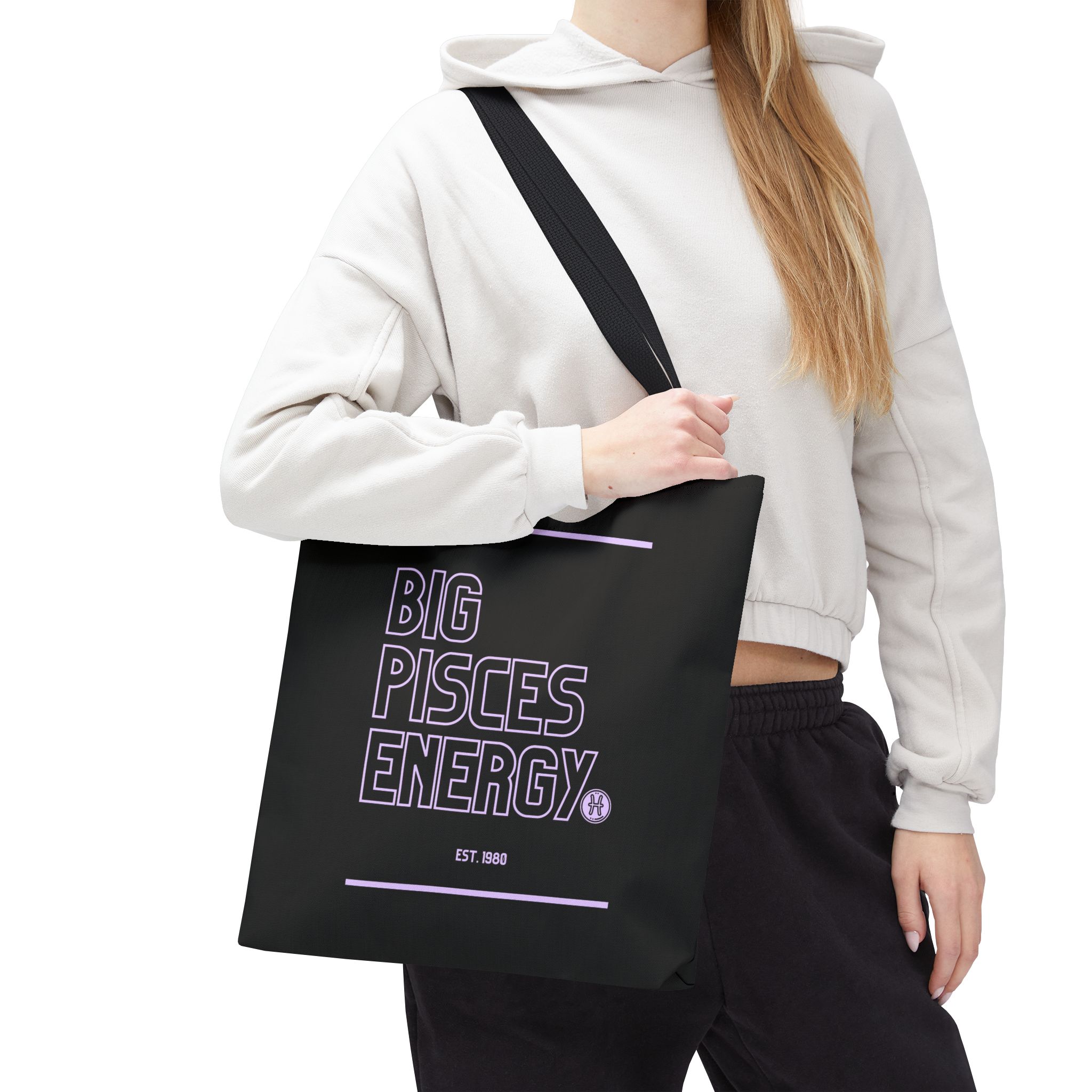 Big Pisces Energy Tote Bag (Personalized) - Image 15