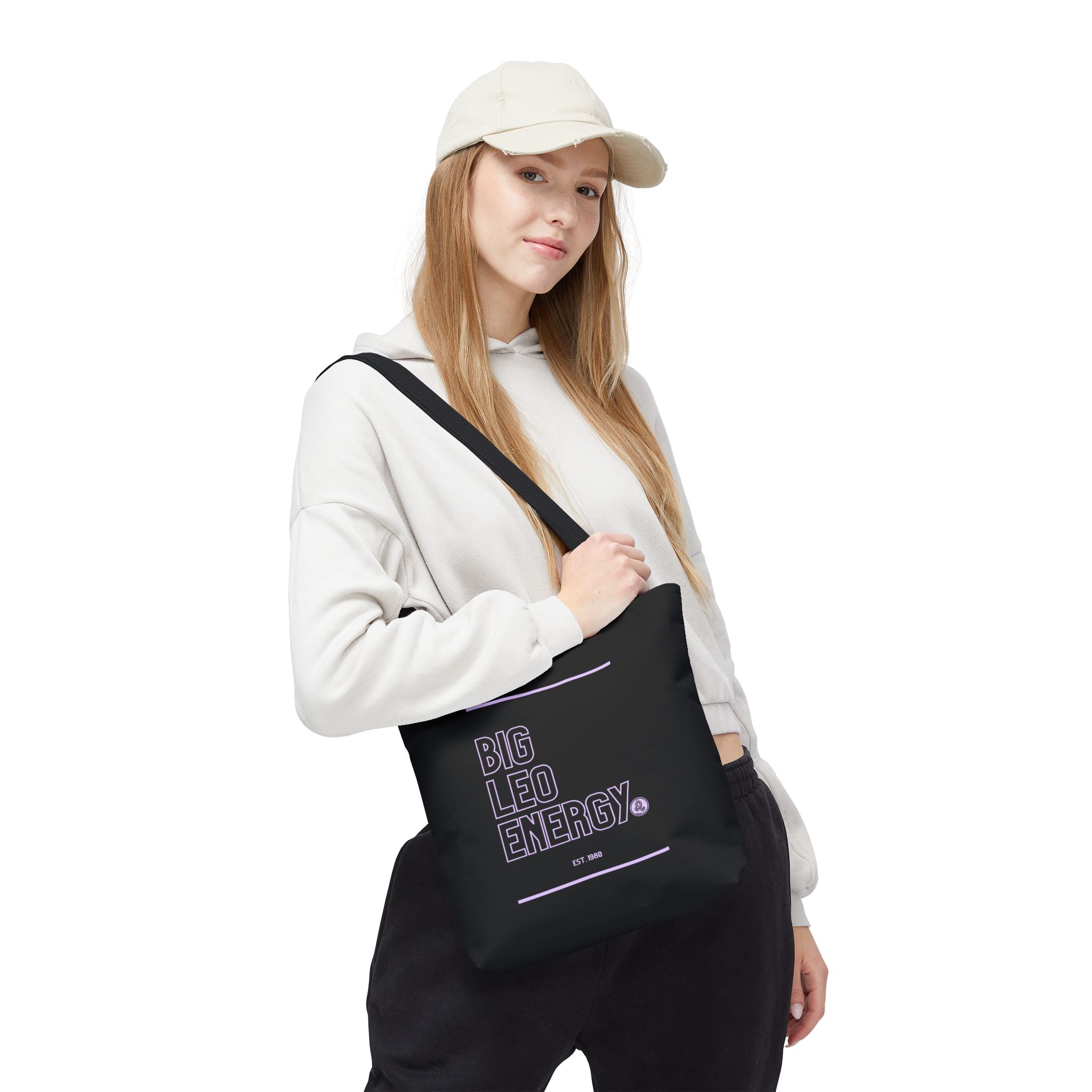 Big Leo Energy Tote Bag (Personalized) - Image 5