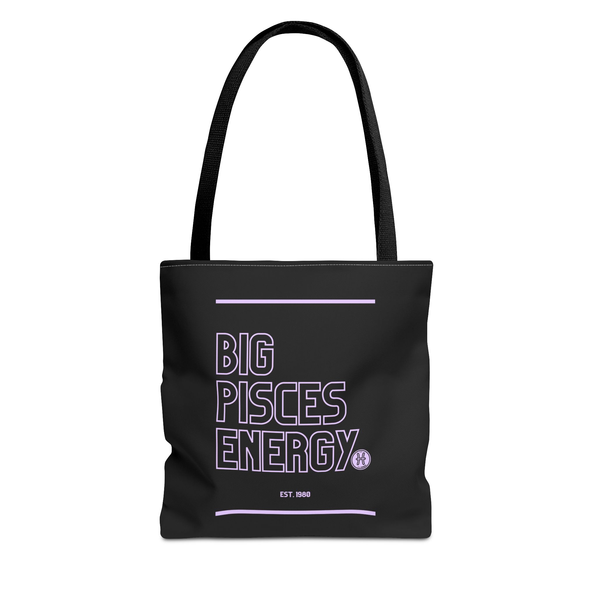 Big Pisces Energy Tote Bag (Personalized)