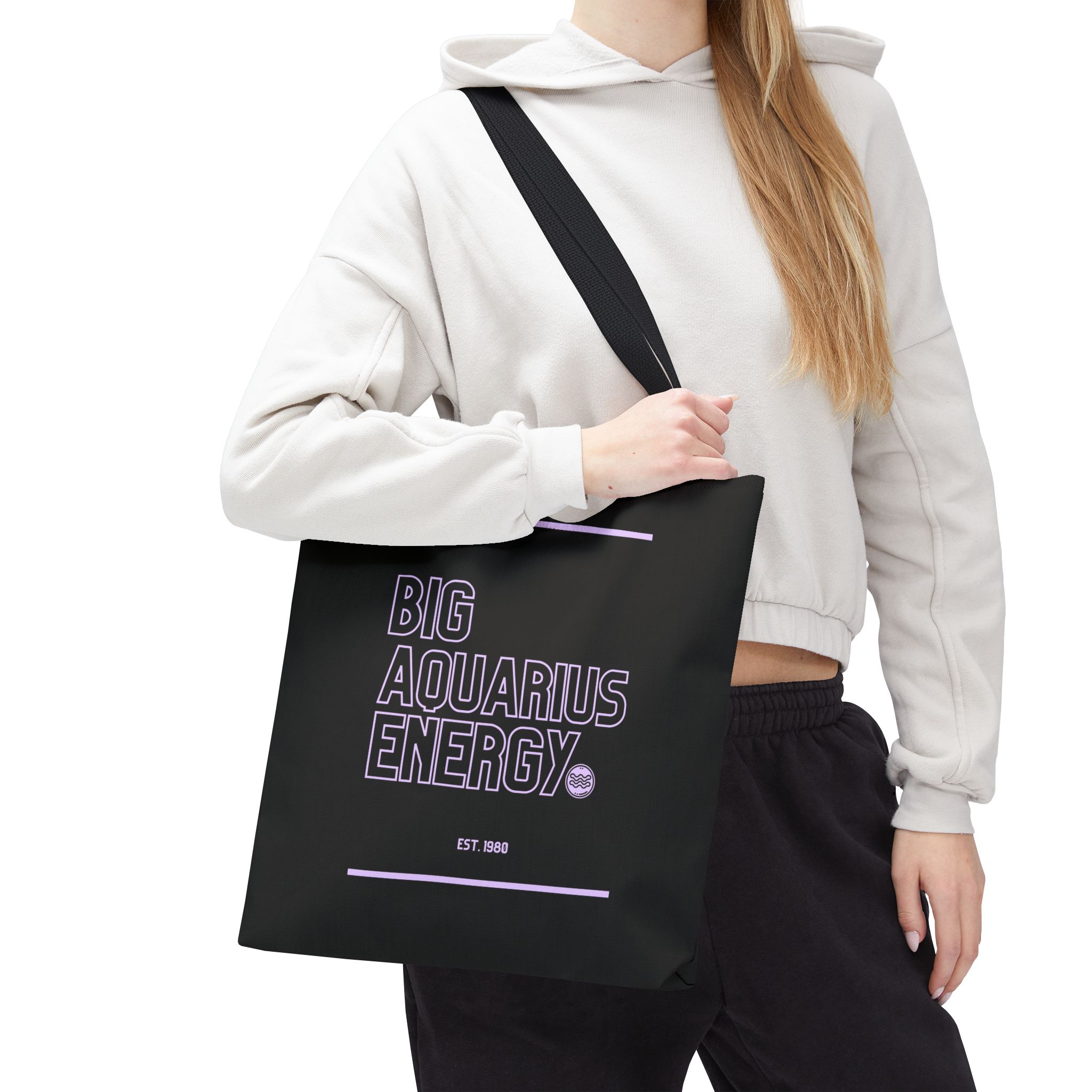 Big Aquarius Energy Tote Bag (Personalized) - Image 15