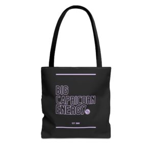 Big Capricorn Energy Tote Bag (Personalized)