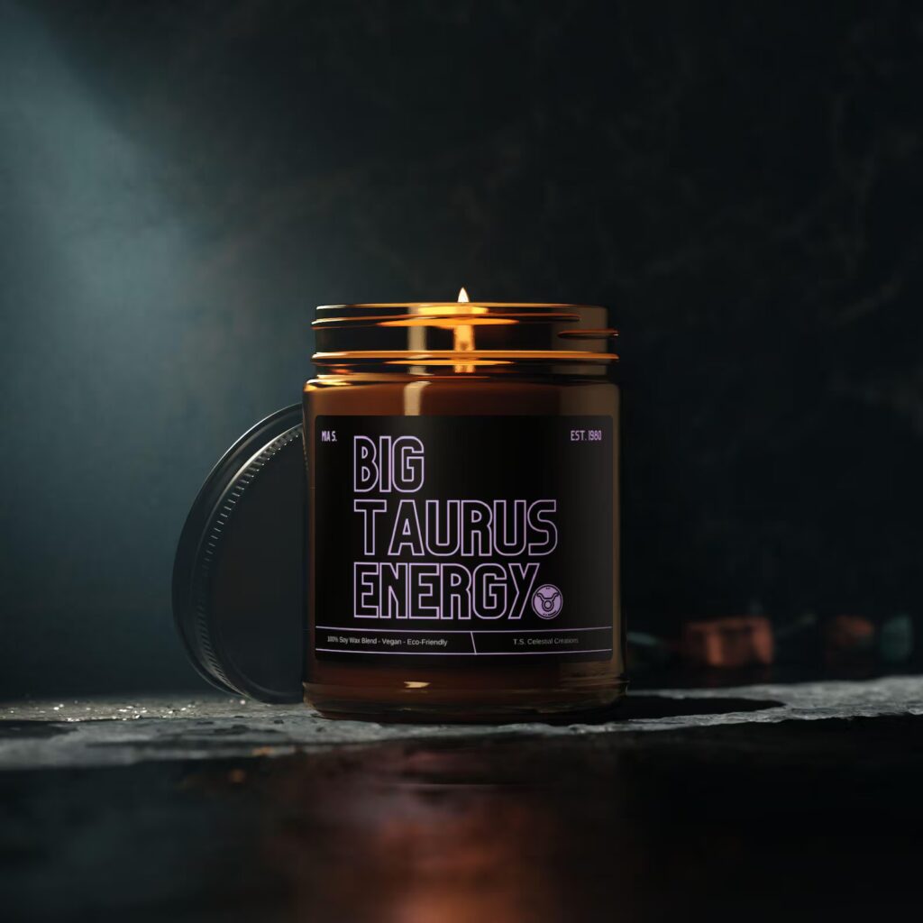 Big Taurus Energy Candle