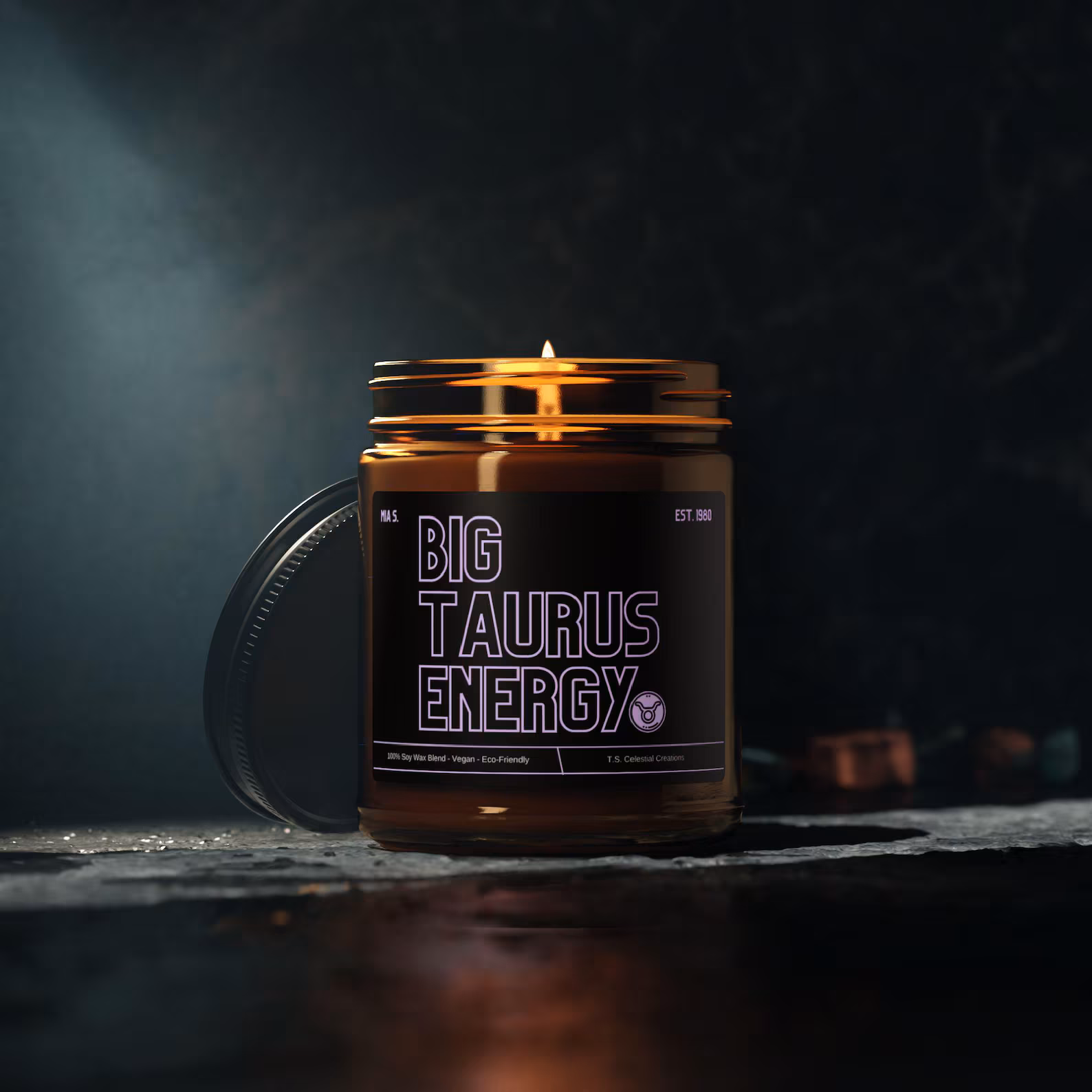 Big Taurus Energy Candle
