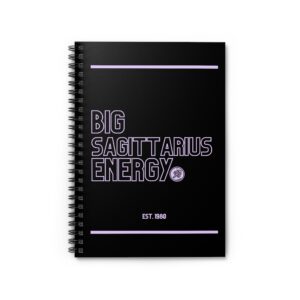 Big Sagittarius Energy Notebook