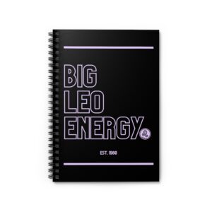 Big Leo Energy Notebook (Personalized)