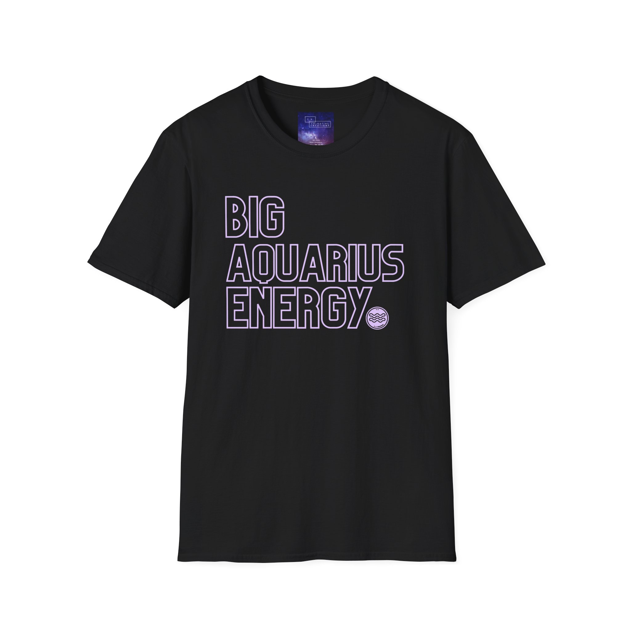 Big Aquarius Energy Zodiac Shirt (Personalized)