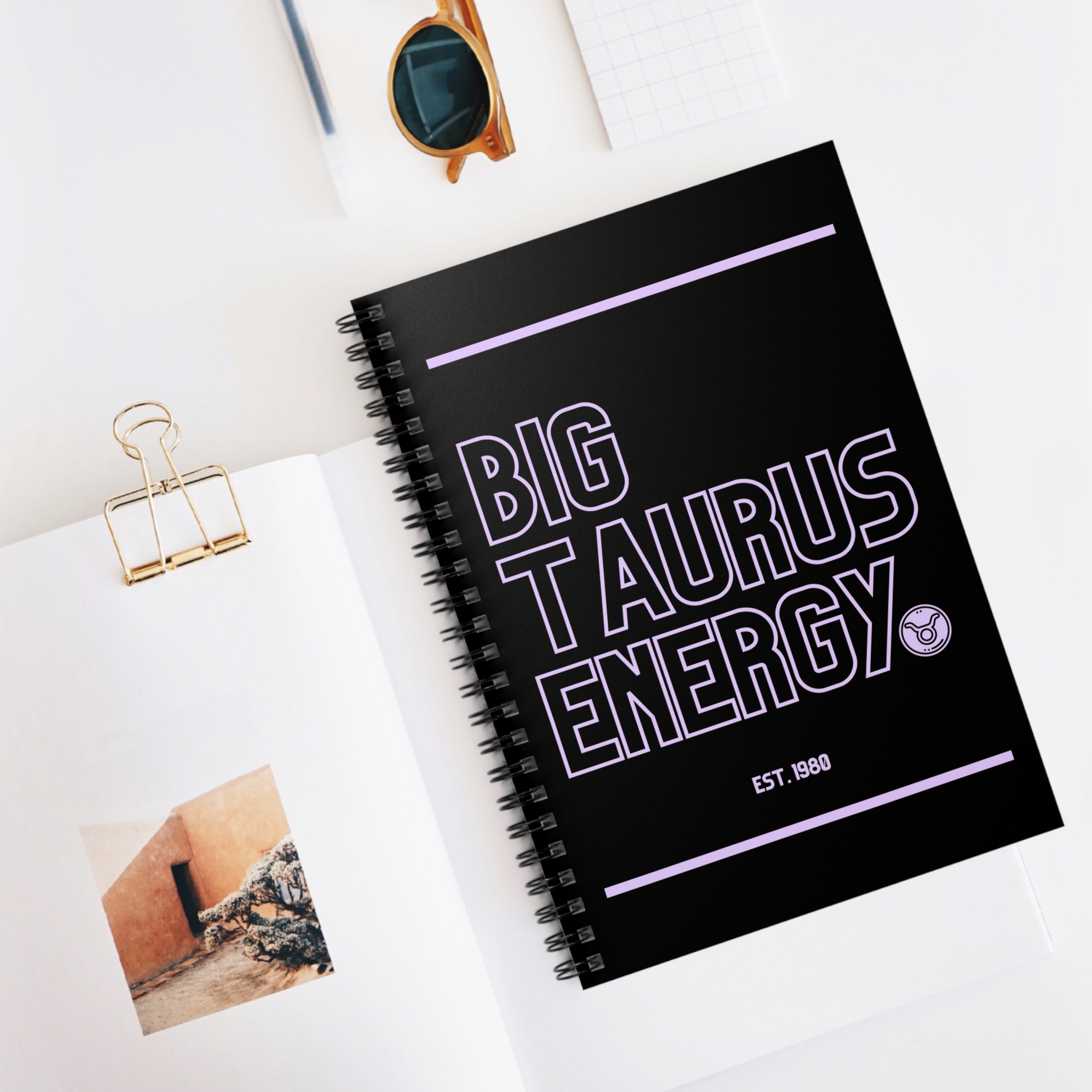 Big Taurus Energy Notebook (Personalized) - Image 5