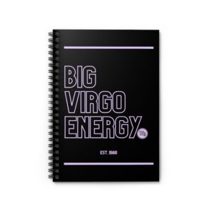 Big Virgo Energy Notebook (Personalized)