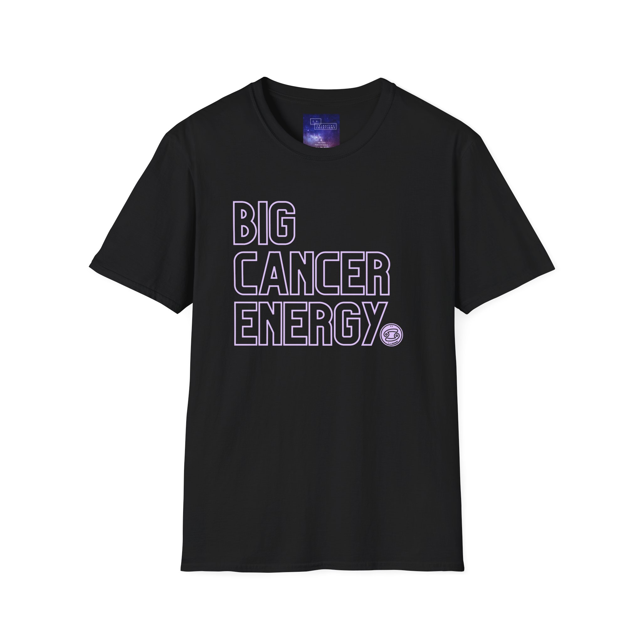 Big Cancer Energy Zodiac Shirt