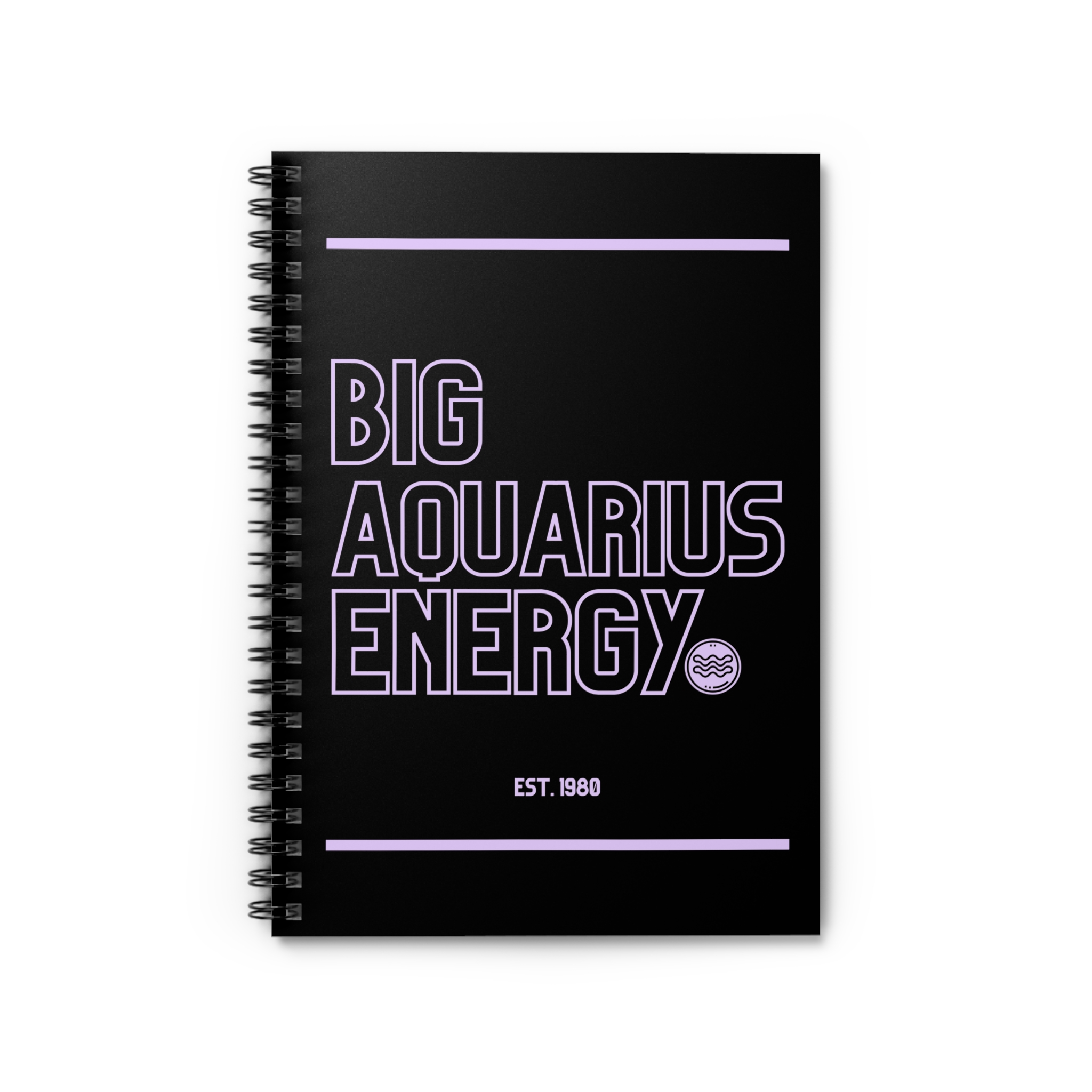 Big Aquarius Energy Notebook