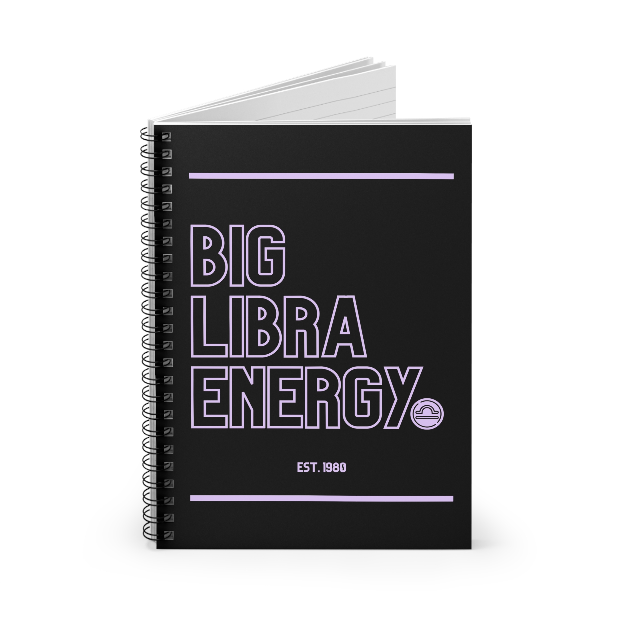 Big Libra Energy Notebook (Personalized) - Image 2