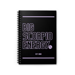 Big Scorpio Energy Notebook (Personalized)