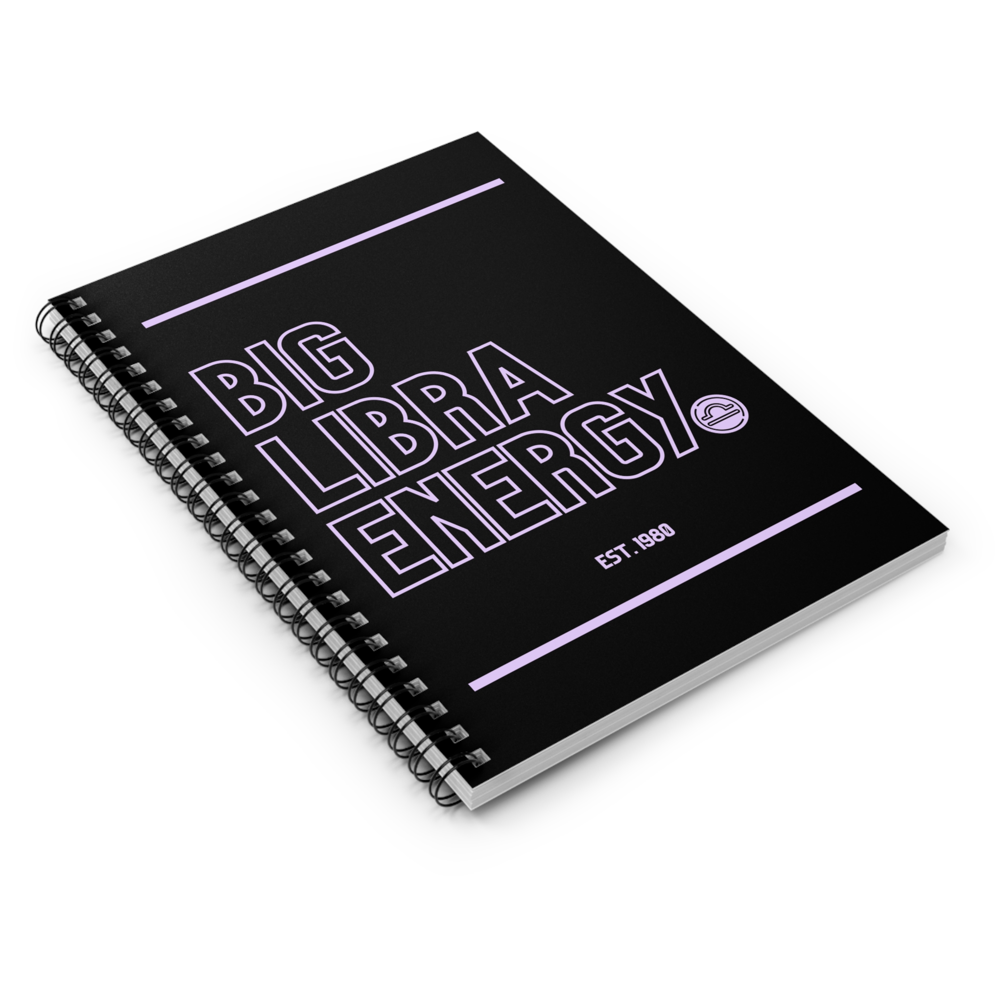 Big Libra Energy Notebook (Personalized) - Image 3