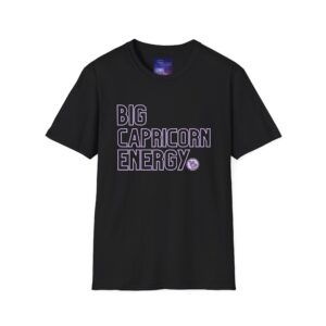Big Capricorn Energy Zodiac Shirt (Personalized)