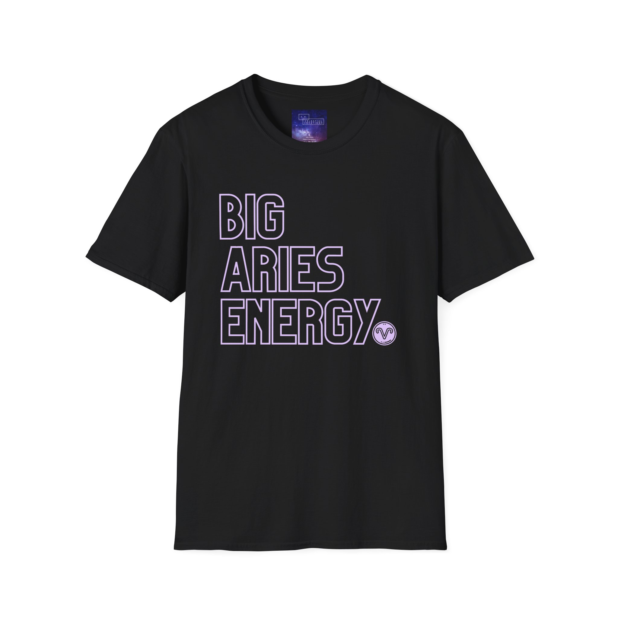 Big Aries Energy Zodiac Shirt