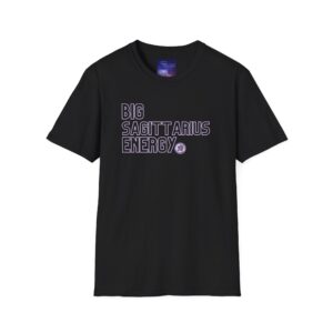Big Sagittarius Energy Zodiac Shirt (Personalized)