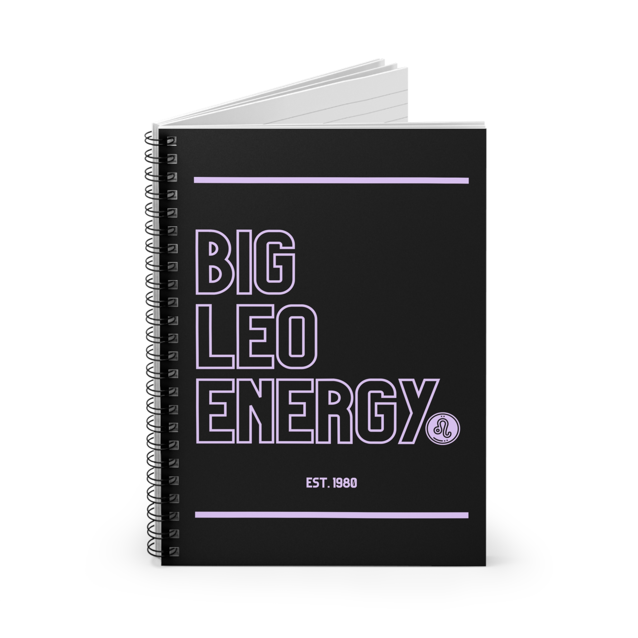 Big Leo Energy Notebook (Personalized) - Image 2