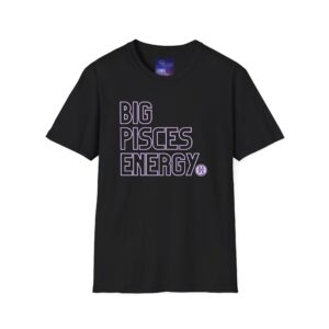 Big Pisces Energy Zodiac Shirt (Personalized)