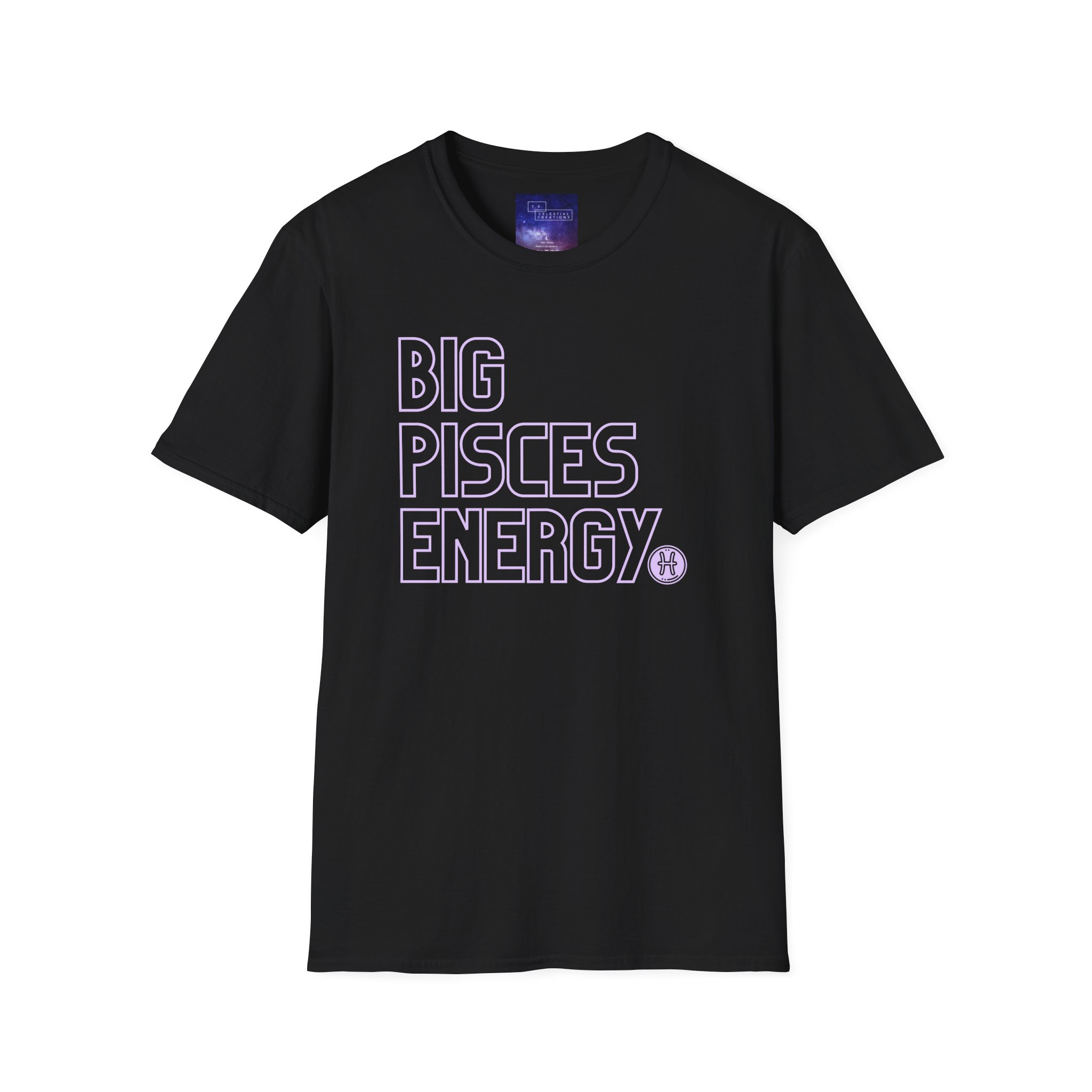Big Pisces Energy Zodiac Shirt (Personalized)