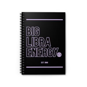 Big Libra Energy Notebook (Personalized)