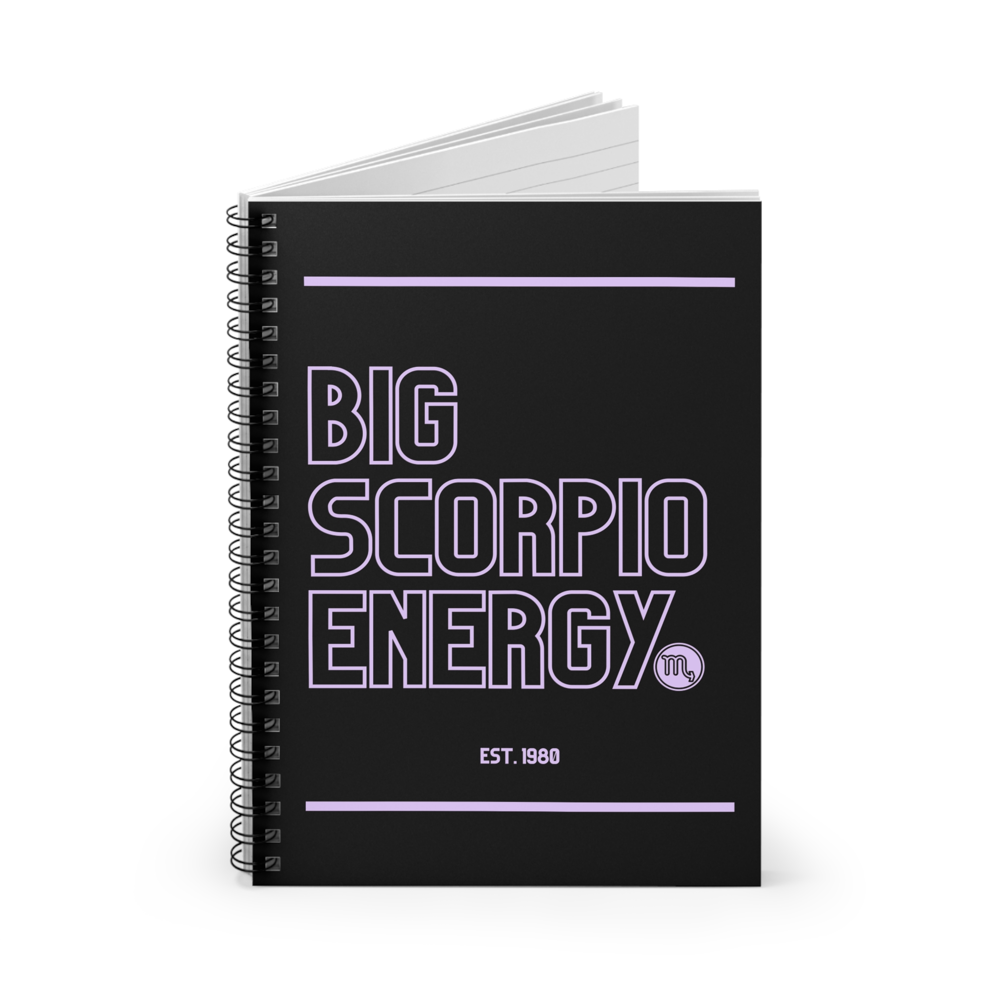 Big Scorpio Energy Notebook (Personalized) - Image 2