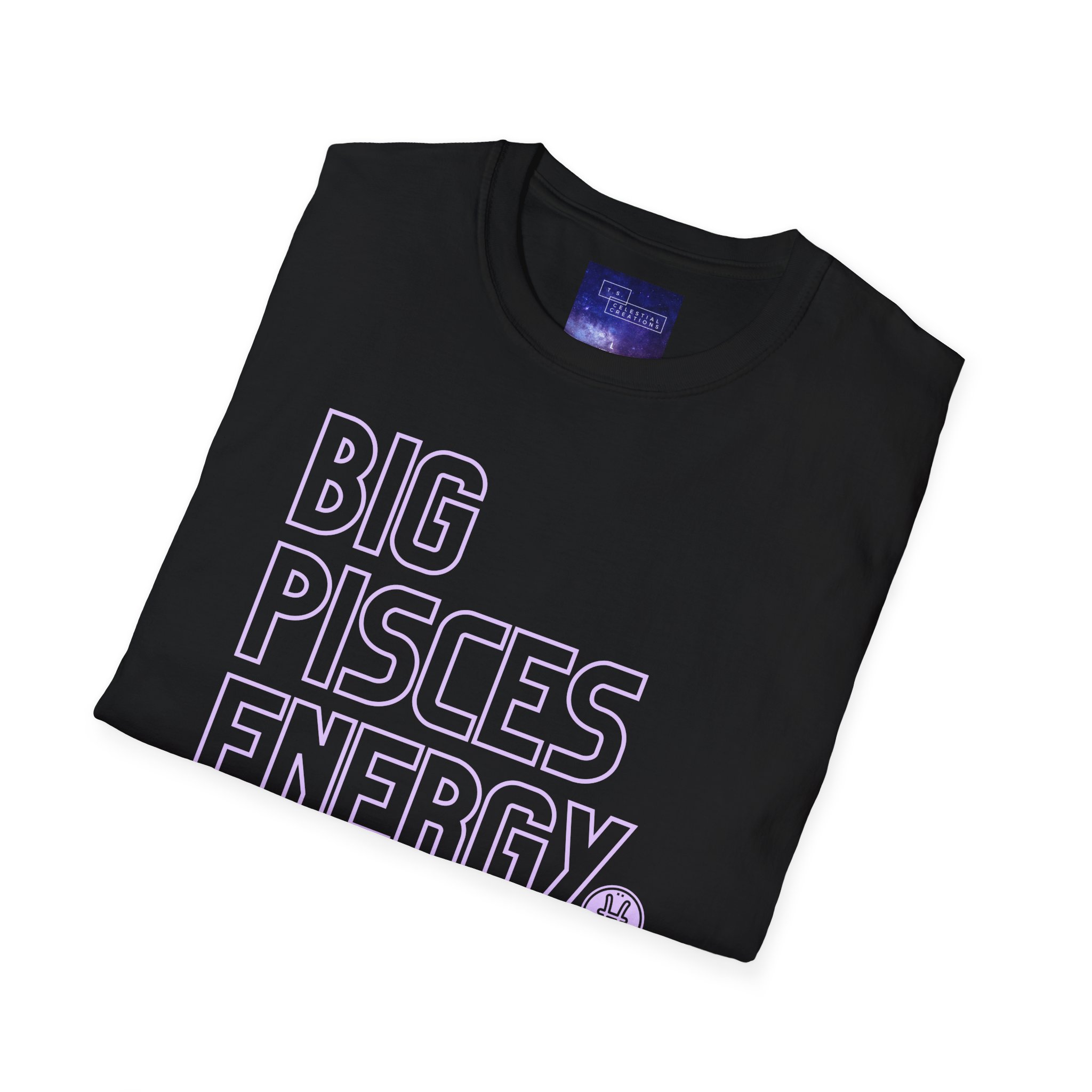 Big Pisces Energy Zodiac Shirt (Personalized) - Image 4