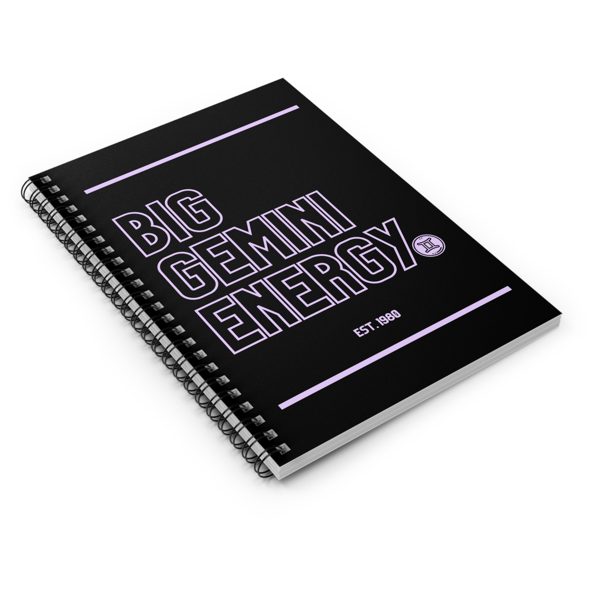 Big Gemini Energy Notebook (Personalized) - Image 3