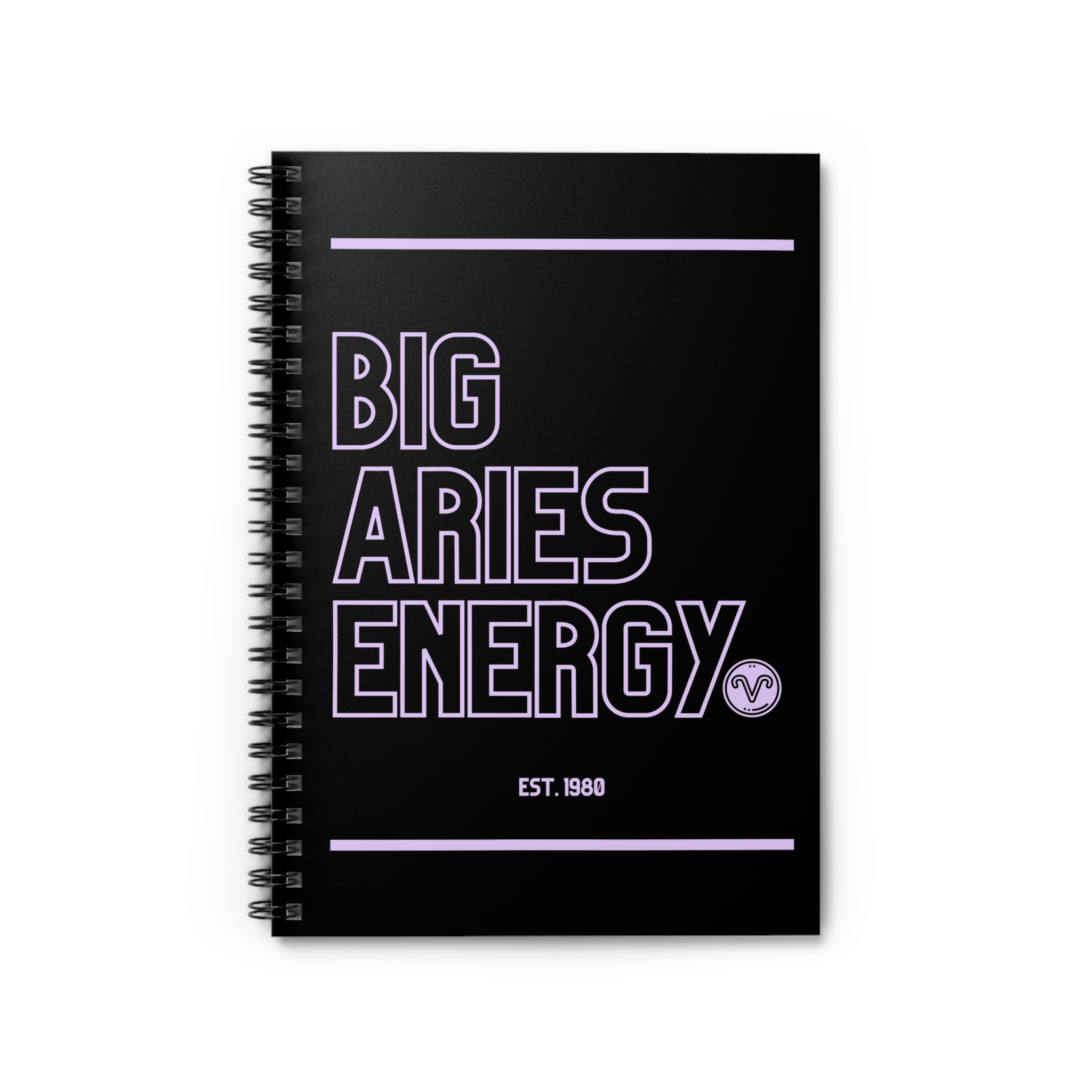 Big Aries Energy Notebook (Personalized)