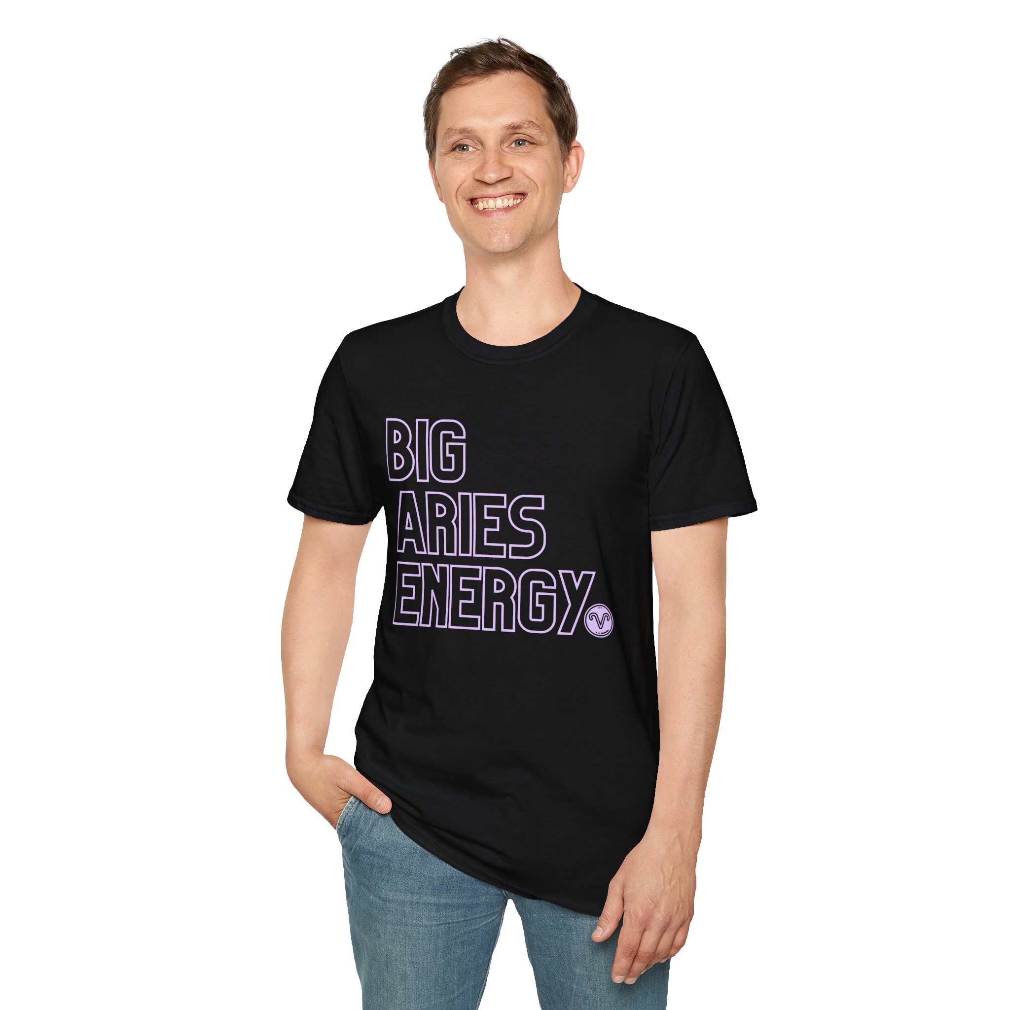 Big Aries Energy Zodiac Shirt - Image 7