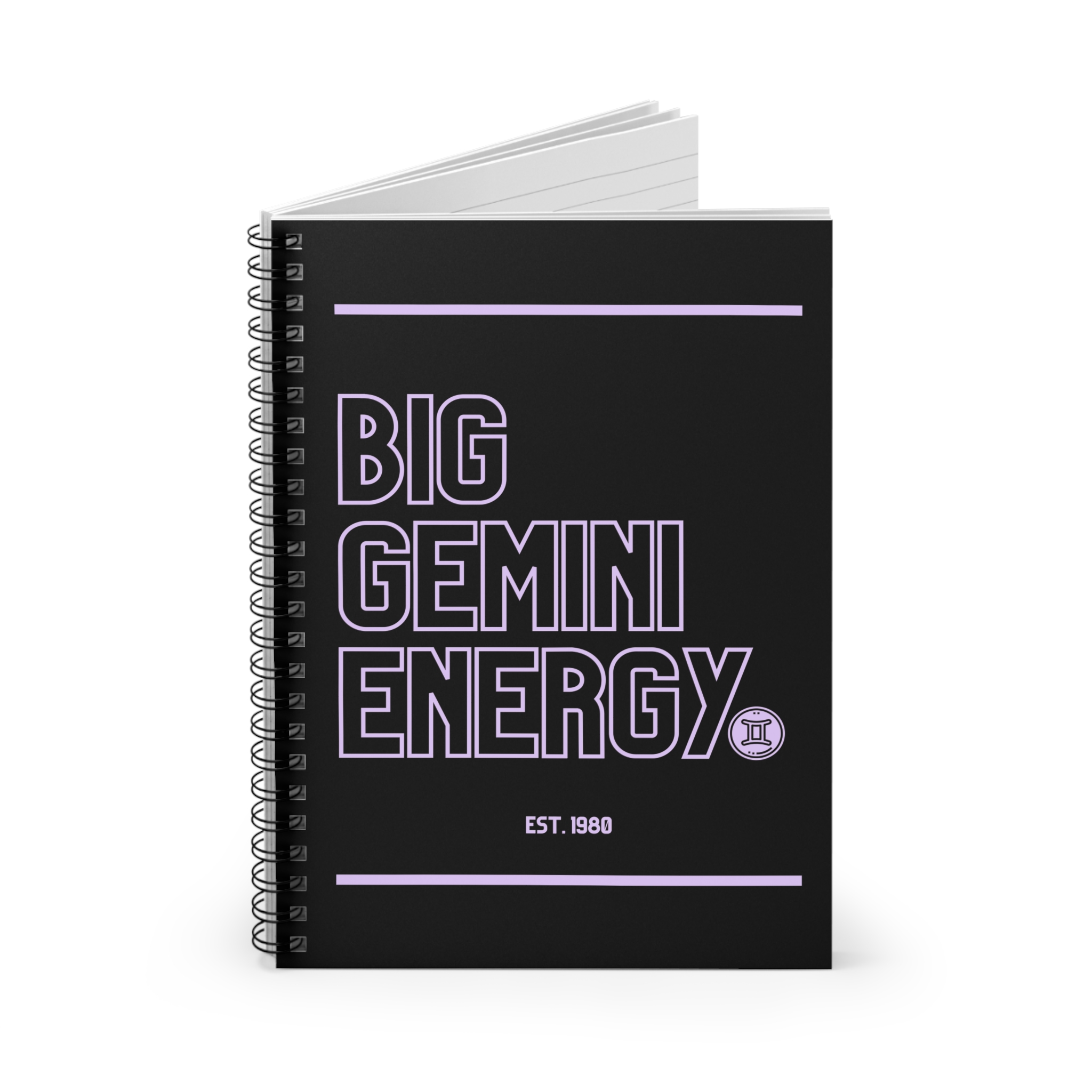 Big Gemini Energy Notebook (Personalized) - Image 2